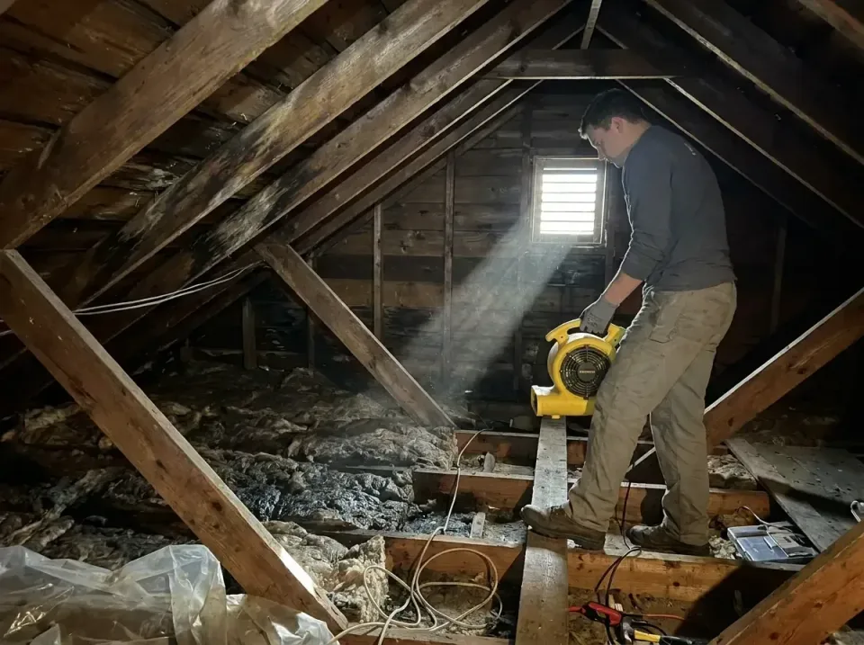attic-water-damage-drying-proc-007 — frequently asked questions, Emergency Water Extraction & 24/7 Flood Response in Coeur d…